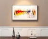 Smart TV that displays an HD and vibrant colors on the screen snippet.